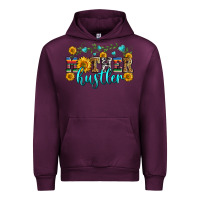 Mauve Wine mother hustler Urban Hoodie - Zillion Design Studio