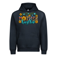 Navy mother hustler Urban Hoodie - Zillion Design Studio