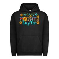 Pigment Black mother hustler Urban Hoodie - Zillion Design Studio