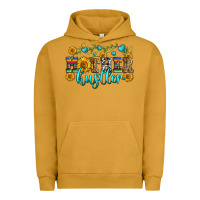 Pigment Peanut Butter mother hustler Urban Hoodie - Zillion Design Studio
