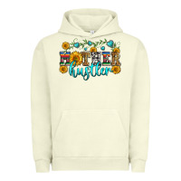 Pigment Pistachio mother hustler Urban Hoodie - Zillion Design Studio