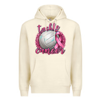 Sandshell Tackle Cancer Volleyball Premium Hoodie - texasbilliewilder
