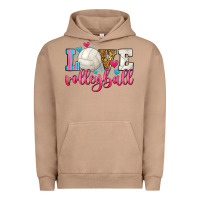 Pigment Burro love volleyball Urban Hoodie - Zillion Design Studio