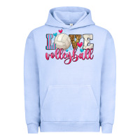 Pigment Grape Ice love volleyball Urban Hoodie - Zillion Design Studio