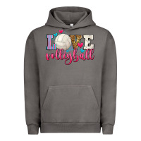 Pigment Tornado love volleyball Urban Hoodie - Zillion Design Studio