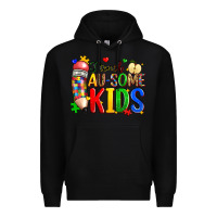 Black i teach au some kids Premium Hoodie - Zillion Design Studio