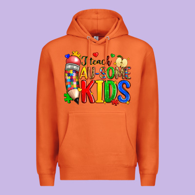 I Teach Au Some Kids Premium Hoodie Designed By Zillion Design Studio