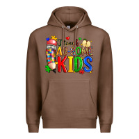Chestnut i teach au some kids Premium Hoodie - Zillion Design Studio