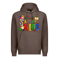 Coffee i teach au some kids Premium Hoodie - Zillion Design Studio