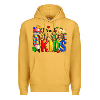 Mustard i teach au some kids Premium Hoodie - Zillion Design Studio