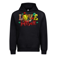 Foreset Green love softball Urban Hoodie - Zillion Design Studio