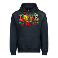 Navy love softball Urban Hoodie - Zillion Design Studio