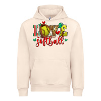 Sandshell love softball Urban Hoodie - Zillion Design Studio