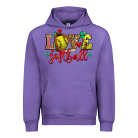 Tulip love softball Urban Hoodie - Zillion Design Studio