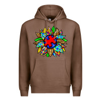 Chestnut autism sunflower Premium Hoodie - Zillion Design Studio