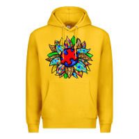 Lemon autism sunflower Premium Hoodie - Zillion Design Studio