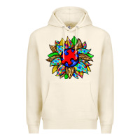 Tofu autism sunflower Premium Hoodie - Zillion Design Studio