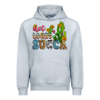 Heather Grey not today succa Urban Hoodie - Zillion Design Studio