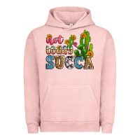 Pigment Salmon not today succa Urban Hoodie - Zillion Design Studio