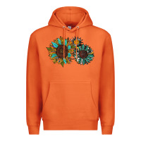 Carrot western sunflowers Premium Hoodie - RanaPortraitStore