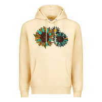Pina Colada western sunflowers Premium Hoodie - RanaPortraitStore