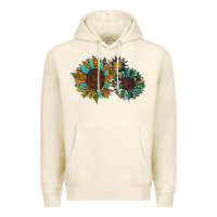 Sandshell western sunflowers Premium Hoodie - RanaPortraitStore