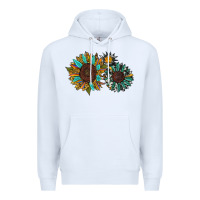 White western sunflowers Premium Hoodie - RanaPortraitStore
