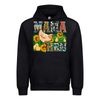Black mama hen Urban Hoodie - Zillion Design Studio