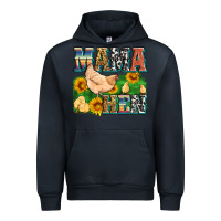 Navy mama hen Urban Hoodie - Zillion Design Studio