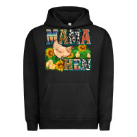 Pigment Black mama hen Urban Hoodie - Zillion Design Studio