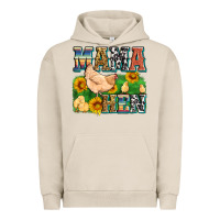 Pigment French Oak mama hen Urban Hoodie - Zillion Design Studio