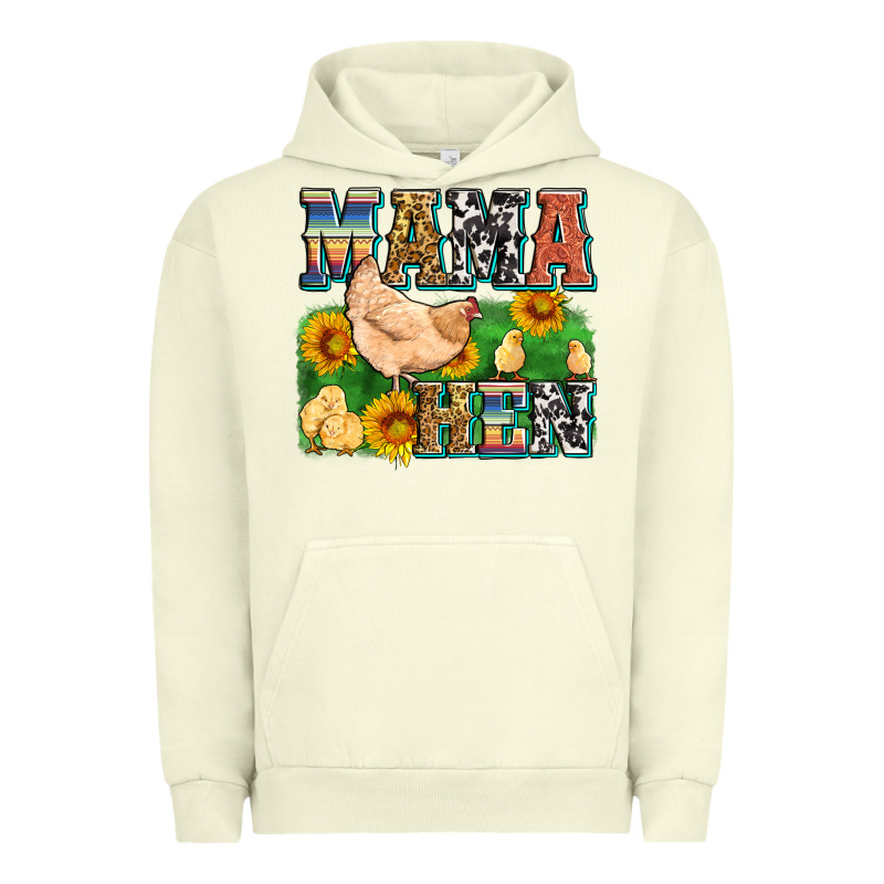 Mama Hen Urban Hoodie by Zillion Design Studio | Teevron