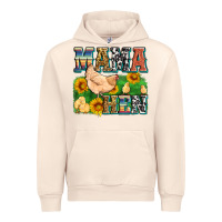 Sandshell mama hen Urban Hoodie - Zillion Design Studio