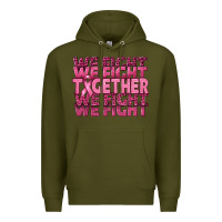 Army Green Together We Fight Premium Hoodie - texasbilliewilder