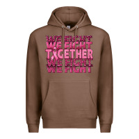 Chestnut Together We Fight Premium Hoodie - texasbilliewilder