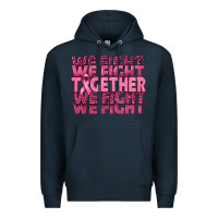 Navy Together We Fight Premium Hoodie - texasbilliewilder