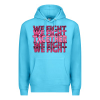 Ocean Blue Together We Fight Premium Hoodie - texasbilliewilder