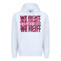 White Together We Fight Premium Hoodie - texasbilliewilder