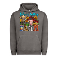Pigment Tornado life is better on the farm Urban Hoodie - Zillion Design Studio