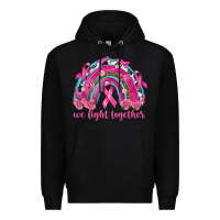 Black We Fight Together Rainbow Premium Hoodie - texasbilliewilder