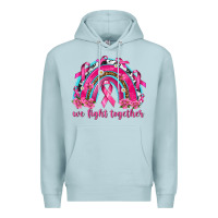 Blue Mist We Fight Together Rainbow Premium Hoodie - texasbilliewilder