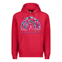 Cardinal We Fight Together Rainbow Premium Hoodie - texasbilliewilder