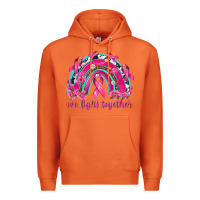 Carrot We Fight Together Rainbow Premium Hoodie - texasbilliewilder