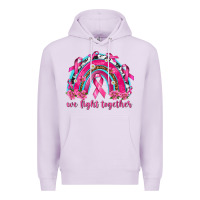 Lilac We Fight Together Rainbow Premium Hoodie - texasbilliewilder