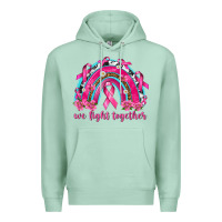 Seafoam We Fight Together Rainbow Premium Hoodie - texasbilliewilder