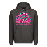 Smoke We Fight Together Rainbow Premium Hoodie - texasbilliewilder