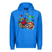 True Royal autism sunflower gnome Premium Hoodie - Zillion Design Studio