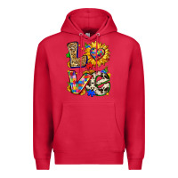 Cardinal autism love Premium Hoodie - Zillion Design Studio