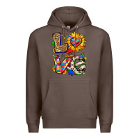 Coffee autism love Premium Hoodie - Zillion Design Studio