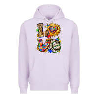 Lilac autism love Premium Hoodie - Zillion Design Studio